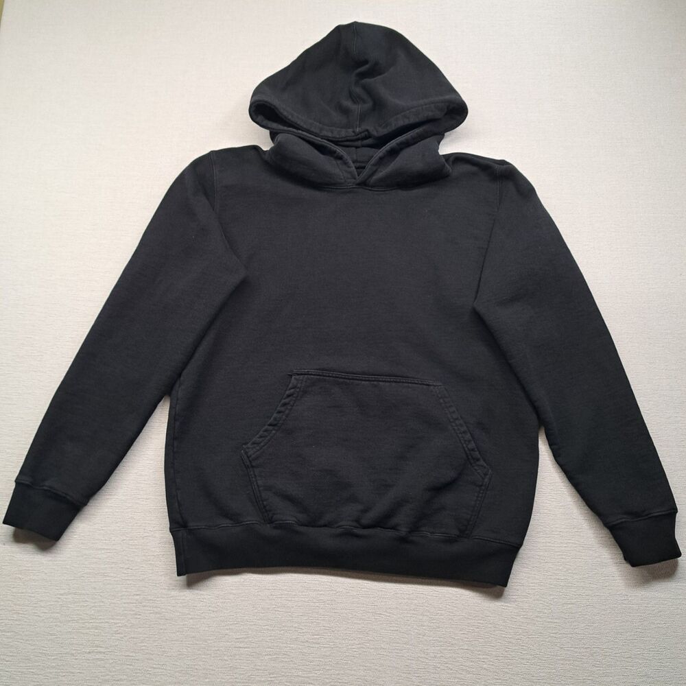 Standard Issue Hoodie Mens Medium Black Heavyweight 21 oz Cotton Made in USA